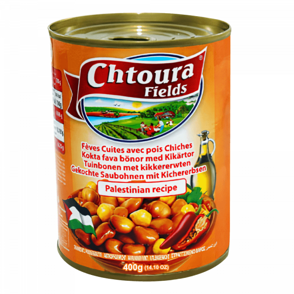 HABAS Y GARBANZOS COCIDOS 400 GRS