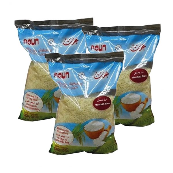 Pack 3 ARROZ BASMATI 1 Kg