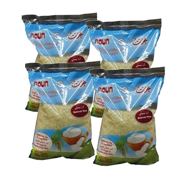 Pack 4 ARROZ BASMATI 1 Kg