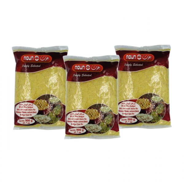 Pack 3 BURGOL BLANCO FINO AOUN 900 gr c/u