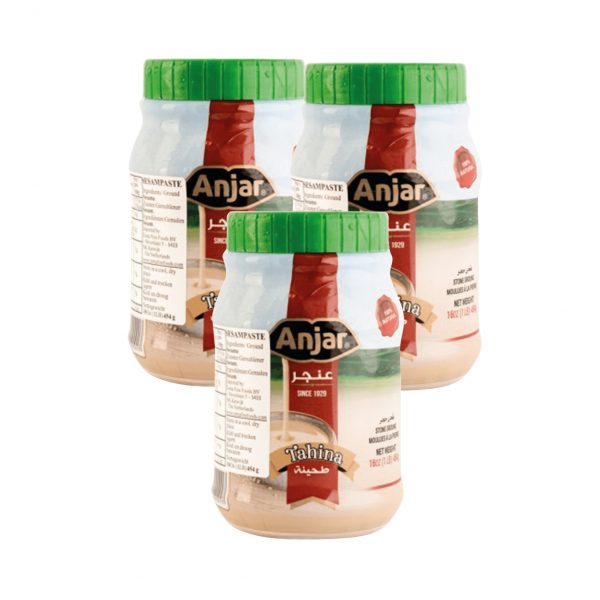 Pack 3 TAHINI / TAHINA / TAHINE 454 gr c/u