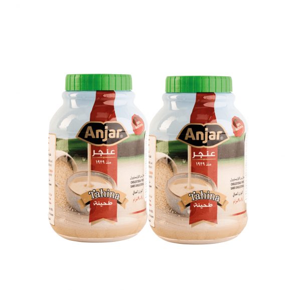 Pack 2 TAHINI / TAHINA / TAHINE ANJAR 908 gr c/u