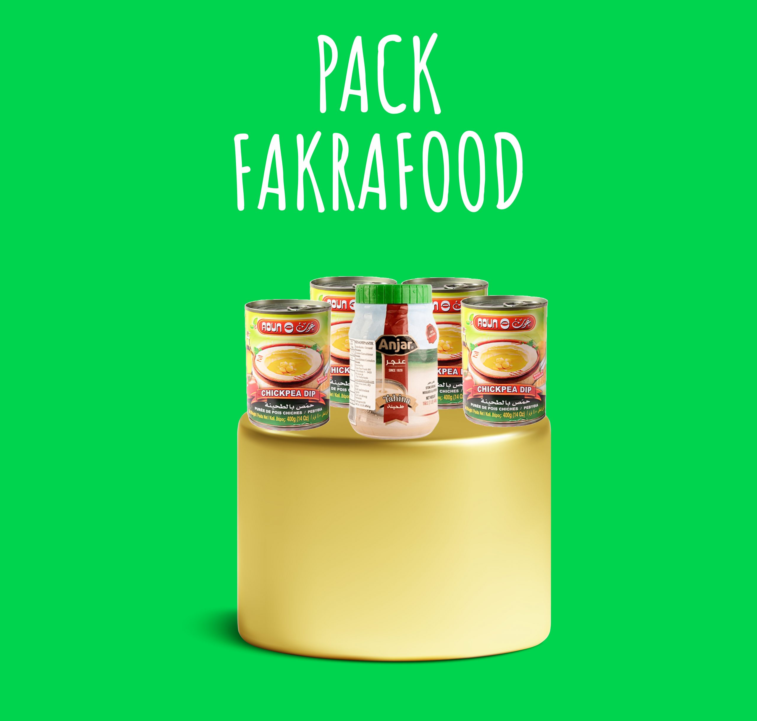 BANNER pack fakrafood